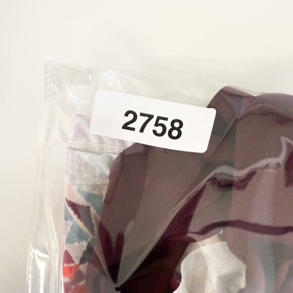 Prana Womens Phoebe Strappy Top in Fireball Firefly Pink Burgundy - S - Picture 9 of 9